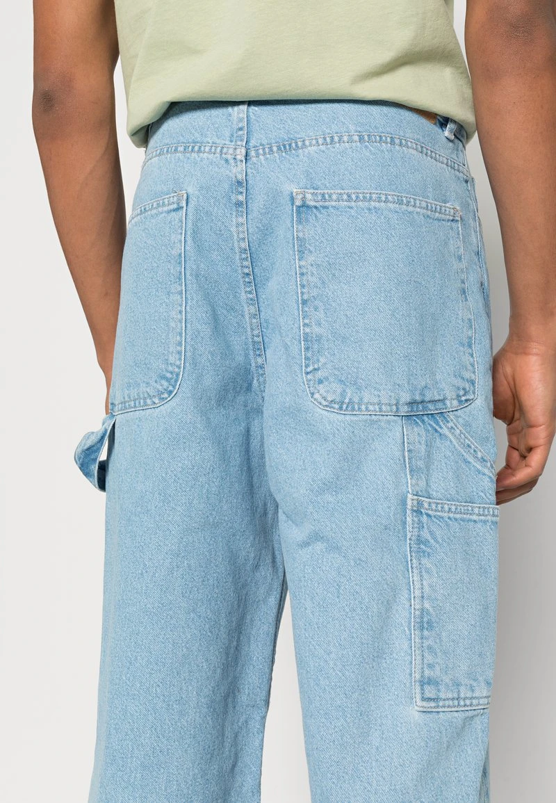 YOURTURN UNISEX BAGGY CARPENTER DENIM - Jeans Baggy - Light Blue Denim 7 YOURTURN UNISEX BAGGY CARPENTER DENIM - Jeans Baggy - Light Blue Denim - immagine 5