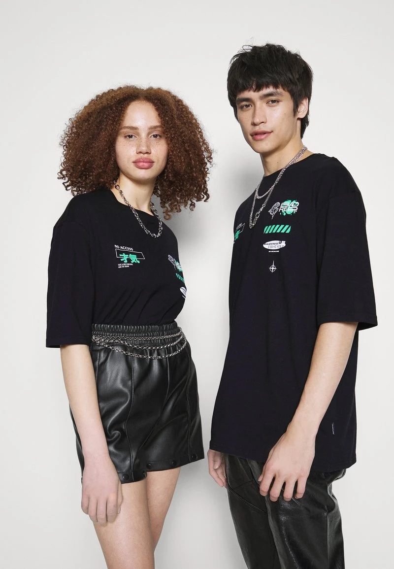 YOURTURN GRAPHIC TEE UNISEX - T-shirt Con Stampa - Black 3 YOURTURN GRAPHIC TEE UNISEX - T-shirt Con Stampa - Black