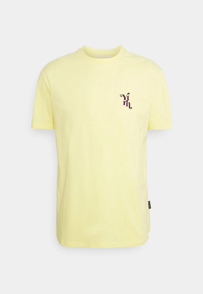 YOURTURN UNISEX - T-shirt Con Stampa - Yellow 8 YOURTURN UNISEX - T-shirt Con Stampa - Yellow - immagine 6