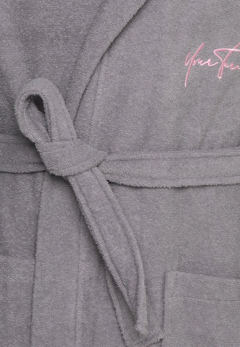 YOURTURN Uomo Accappatoio - Grey/pink 5 YOURTURN Uomo Accappatoio - Grey/pink - immagine 3