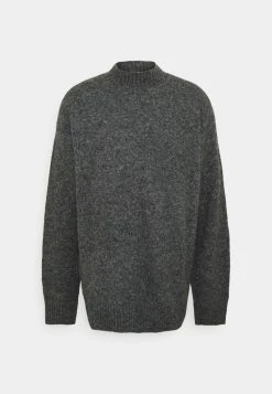 YOURTURN UNISEX - Maglione - Mottled Dark Grey