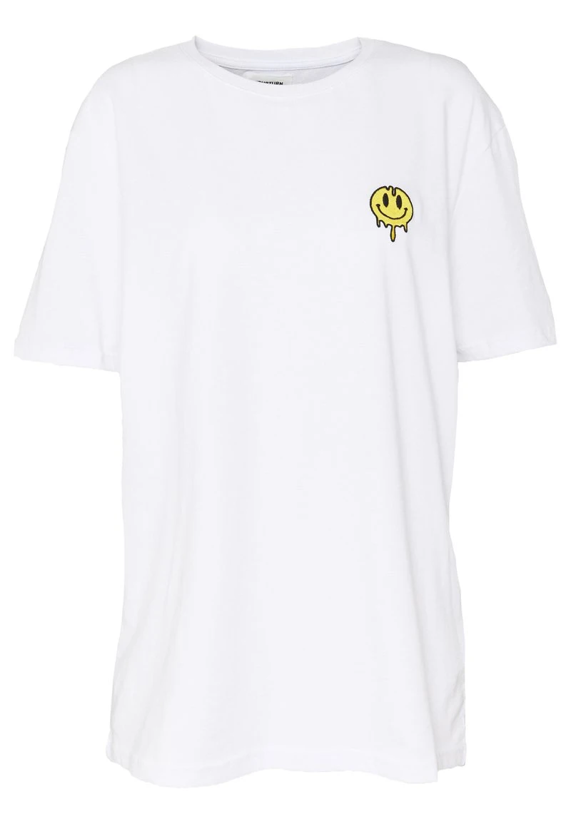 YOURTURN Unisex T-shirt Con Stampa - White 8 YOURTURN Unisex T-shirt Con Stampa - White - immagine 6