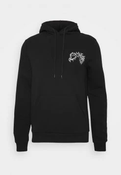 YOURTURN UNISEX - Felpa Con Cappuccio - Black