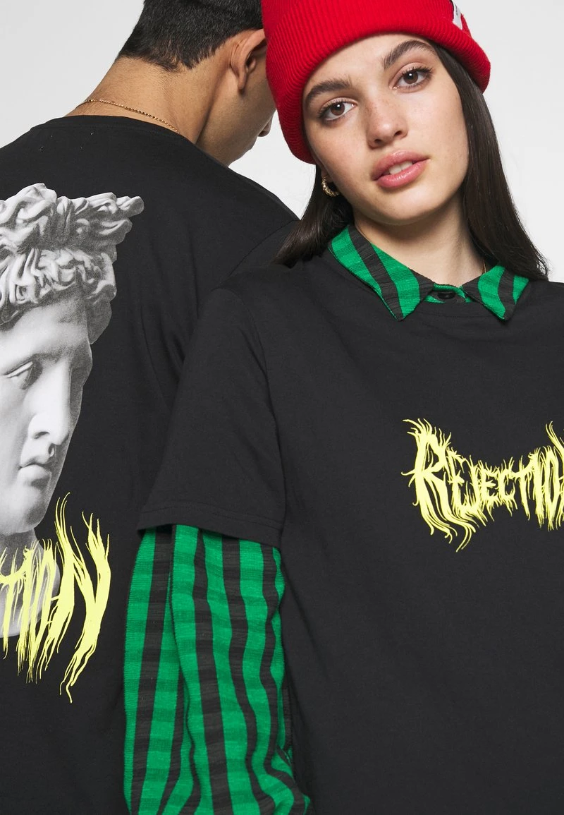 YOURTURN UNISEX - T-shirt Con Stampa - Black 8 YOURTURN UNISEX - T-shirt Con Stampa - Black - immagine 6