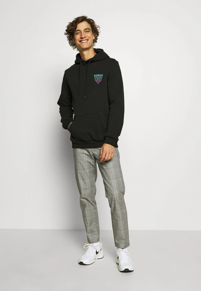 YOURTURN Felpa Con Cappuccio - Black, Unisex 4 YOURTURN Felpa Con Cappuccio - Black, Unisex - immagine 2