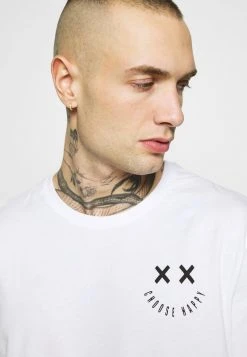 YOURTURN T-shirt Con Stampa - White, Unisex -Sconto YOURTURN in Italia 882d4c899e9a4ba4954eb9db0346d9cf