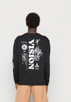 YOURTURN GRAPHIC LONGSLEEVE UNISEX - Maglietta A Manica Lunga - Black