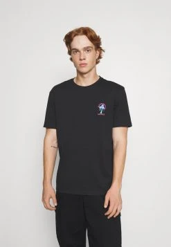 YOURTURN UNISEX - T-shirt Con Stampa - Black