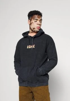 YOURTURN ACDC SWEAT UNISEX - Felpa Con Cappuccio - Black