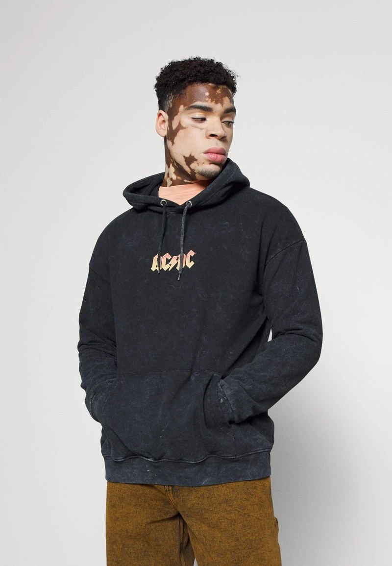 YOURTURN ACDC SWEAT UNISEX - Felpa Con Cappuccio - Black 3 YOURTURN ACDC SWEAT UNISEX - Felpa Con Cappuccio - Black