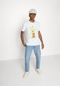 YOURTURN BART SKATE UNISEX TEE - T-shirt Con Stampa - White -Sconto YOURTURN in Italia 8cdda999d9d2441db13a28eac61dc2c1