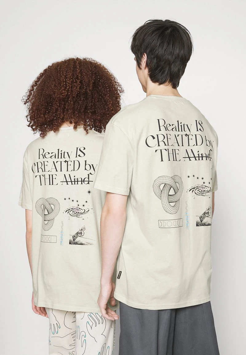 YOURTURN UNISEX - T-shirt Con Stampa - Grey 5 YOURTURN UNISEX - T-shirt Con Stampa - Grey - immagine 3