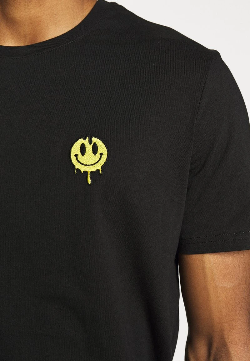 YOURTURN Unisex T-shirt Con Stampa - Black 8 YOURTURN Unisex T-shirt Con Stampa - Black - immagine 6