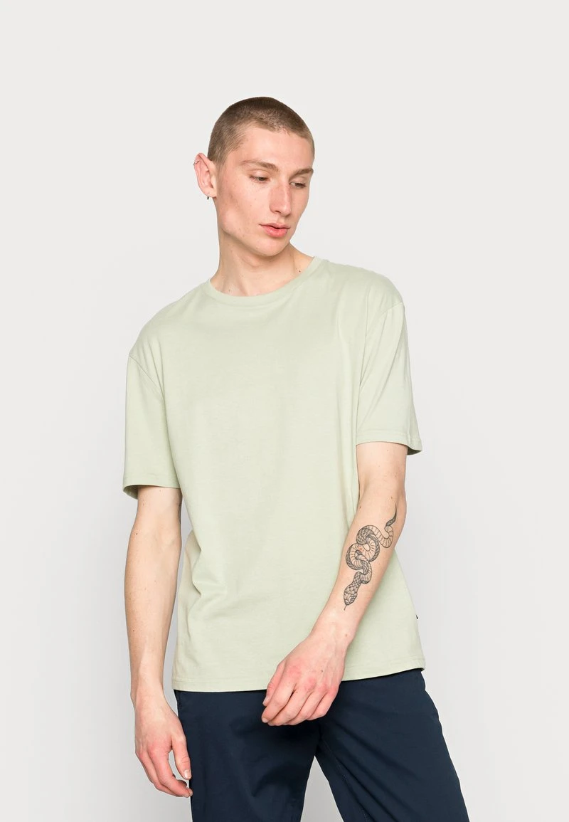 YOURTURN 5 PACK UNISEX - T-shirt Basic - Dark Grey/white/beige 7 YOURTURN 5 PACK UNISEX - T-shirt Basic - Dark Grey/white/beige - immagine 5