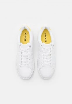 YOURTURN UNISEX - Sneakers Basse - White/yellow 11 YOURTURN UNISEX - Sneakers Basse - White/yellow -Sconto YOURTURN in Italia 93a1205bf78f45288154a95245fd0fa7