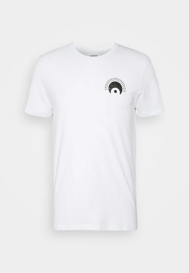 YOURTURN UNISEX - T-shirt Con Stampa - White 7 YOURTURN UNISEX - T-shirt Con Stampa - White - immagine 5