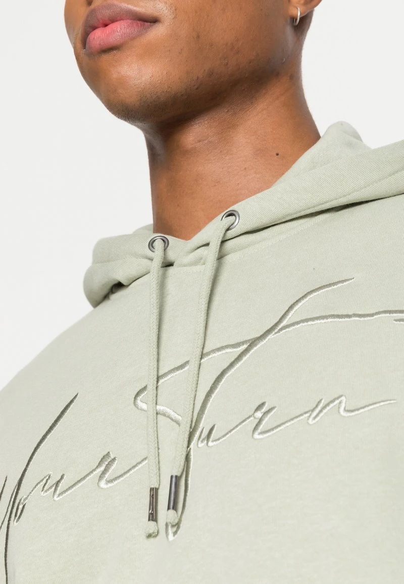 YOURTURN BOLD BRANDING HOODIE UNISEX - Felpa Con Cappuccio - Green 7 YOURTURN BOLD BRANDING HOODIE UNISEX - Felpa Con Cappuccio - Green - immagine 5