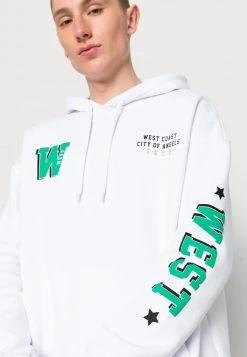 YOURTURN UNISEX - Felpa Con Cappuccio - White -Sconto YOURTURN in Italia 997e00f93a844762b9f90c9020dd5ecb