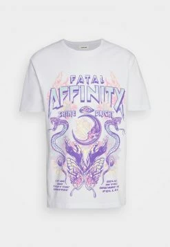 YOURTURN UNISEX - T-shirt Con Stampa - White