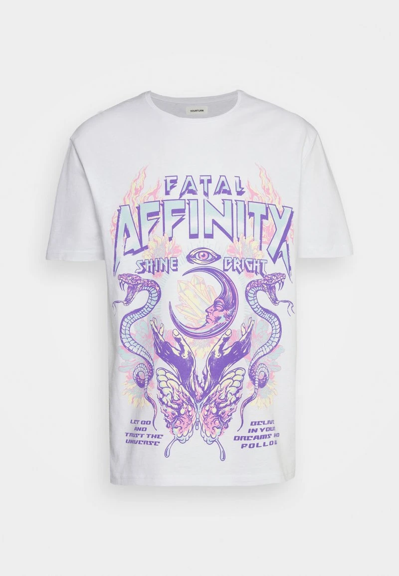 YOURTURN UNISEX - T-shirt Con Stampa - White 3 YOURTURN UNISEX - T-shirt Con Stampa - White