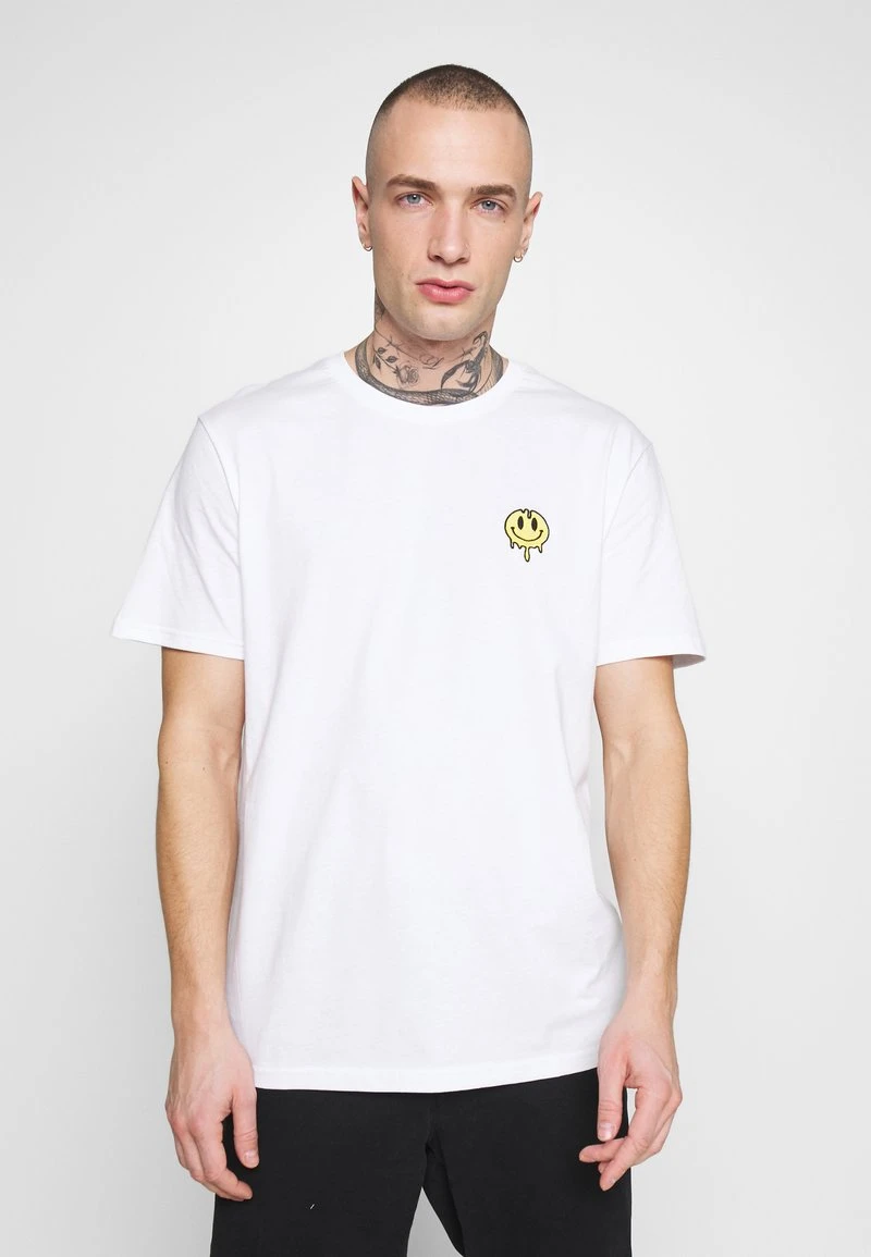 YOURTURN Unisex T-shirt Con Stampa - White 3 YOURTURN Unisex T-shirt Con Stampa - White