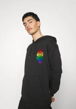 YOURTURN RAINBOW HEART HOODIE PRIDE UNISEX - Felpa Con Cappuccio - Black 18 YOURTURN RAINBOW HEART HOODIE PRIDE UNISEX - Felpa Con Cappuccio - Black -Sconto YOURTURN in Italia 9fcf7e381b804aa886d859e98d85c1ef