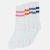YOURTURN 5 PACK - Calze - White/multicoloured, Uomo