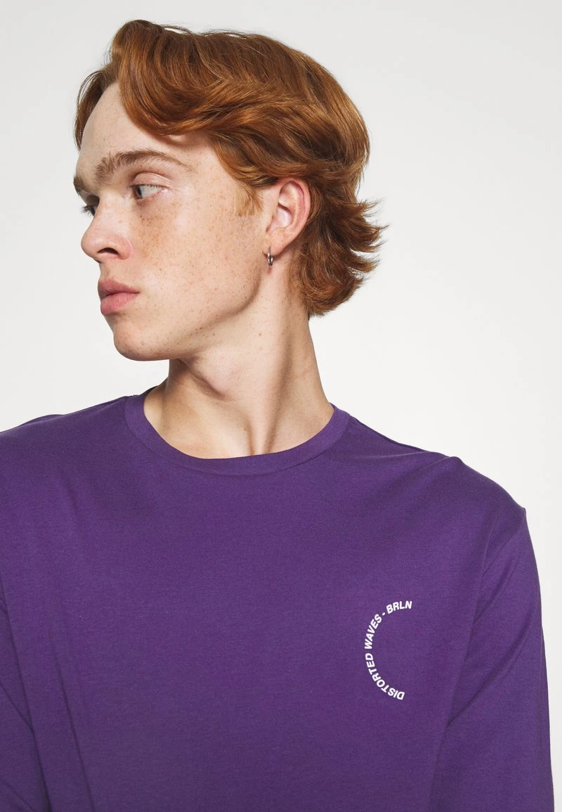 YOURTURN UNISEX - Maglietta A Manica Lunga - Purple 6 YOURTURN UNISEX - Maglietta A Manica Lunga - Purple - immagine 4