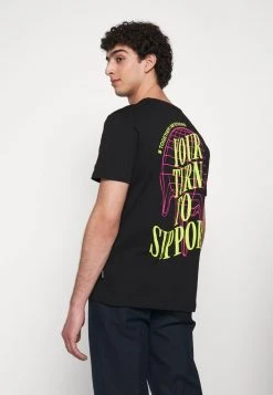 YOURTURN T-shirt Con Stampa - Black, Unisex