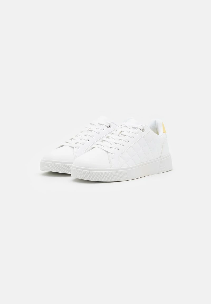 YOURTURN UNISEX - Sneakers Basse - White/yellow 4 YOURTURN UNISEX - Sneakers Basse - White/yellow - immagine 2