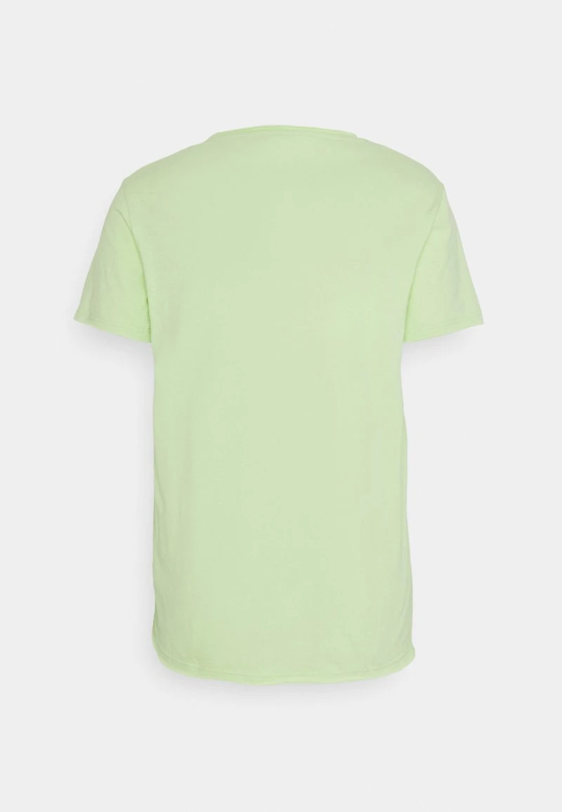 YOURTURN RAW EDGE UNISEX - T-shirt Basic - Green 10 YOURTURN RAW EDGE UNISEX - T-shirt Basic - Green - immagine 8