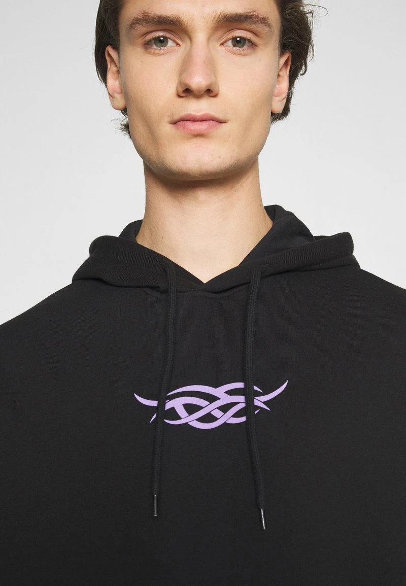 YOURTURN UNISEX - Felpa Con Cappuccio - Black 8 YOURTURN UNISEX - Felpa Con Cappuccio - Black - immagine 6