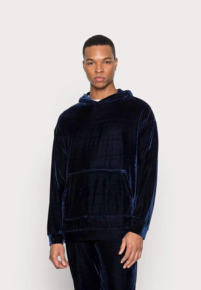 YOURTURN FESTIVE HOODIE UNISEX - Felpa Con Cappuccio - Dark Blue 3 YOURTURN FESTIVE HOODIE UNISEX - Felpa Con Cappuccio - Dark Blue