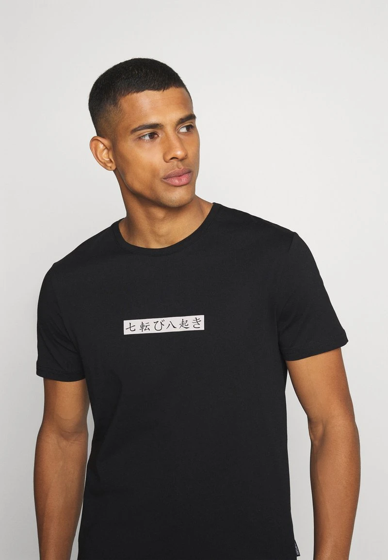 YOURTURN Unisex T-shirt Con Stampa - Black 6 YOURTURN Unisex T-shirt Con Stampa - Black - immagine 4