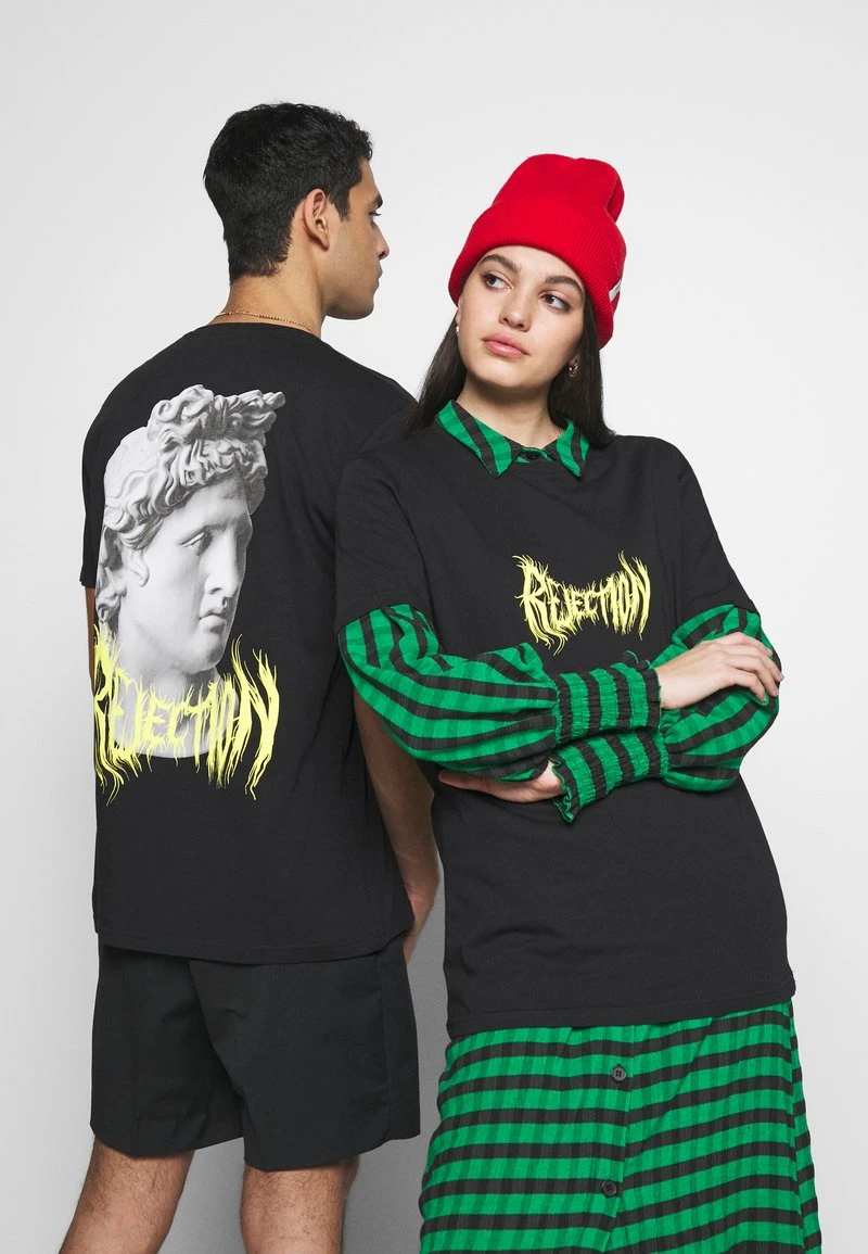 YOURTURN UNISEX - T-shirt Con Stampa - Black 3 YOURTURN UNISEX - T-shirt Con Stampa - Black