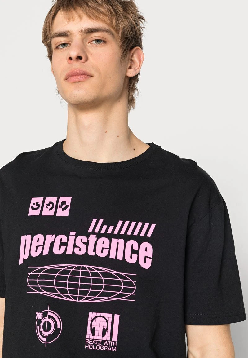 YOURTURN PERCISTENCE GRAPHIC T-SHIRT UNISEX - T-shirt Con Stampa - Black 7 YOURTURN PERCISTENCE GRAPHIC T-SHIRT UNISEX - T-shirt Con Stampa - Black - immagine 5