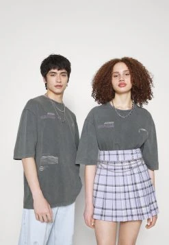 YOURTURN UNISEX - T-shirt Con Stampa - Grey -Sconto YOURTURN in Italia b84630946cc24b81b3c351ad071d0c31