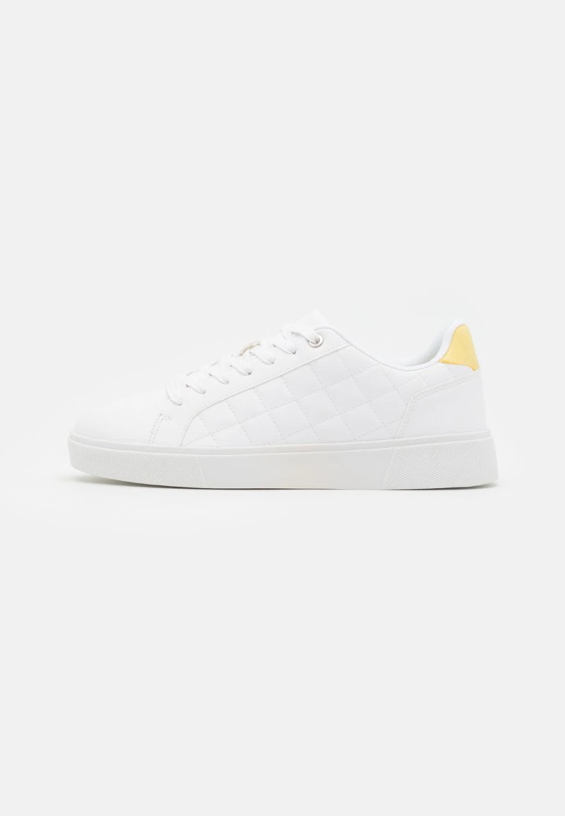YOURTURN UNISEX - Sneakers Basse - White/yellow 3 YOURTURN UNISEX - Sneakers Basse - White/yellow