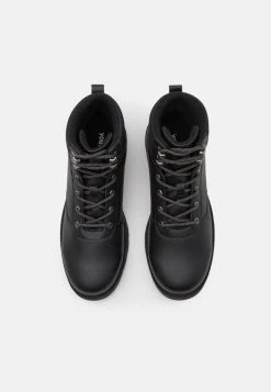 YOURTURN UNISEX - Stivaletti Stringati - Black -Sconto YOURTURN in Italia c0a956f4be6441a89954cf7490949fb2