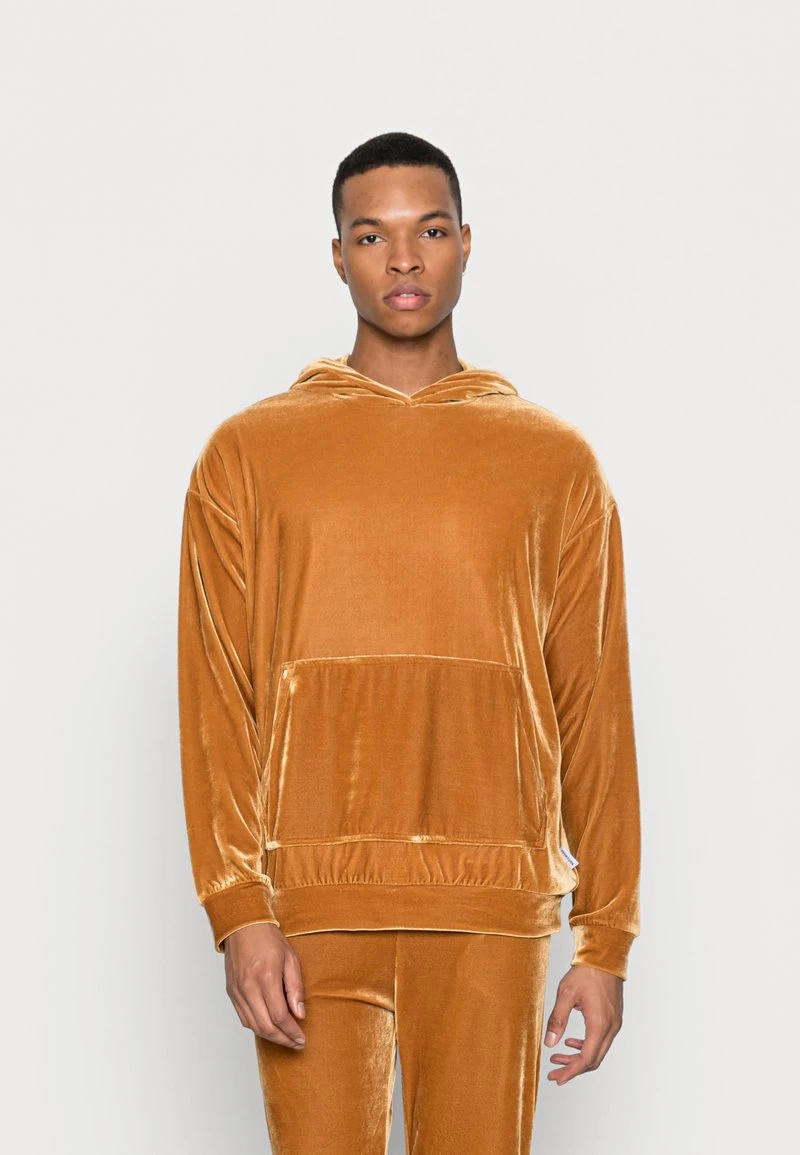 YOURTURN FESTIVE HOODIE UNISEX - Felpa Con Cappuccio - Gold 3 YOURTURN FESTIVE HOODIE UNISEX - Felpa Con Cappuccio - Gold