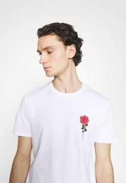 YOURTURN T-shirt Con Stampa - White, Unisex -Sconto YOURTURN in Italia c9dcae9255774d938179b3792786180b