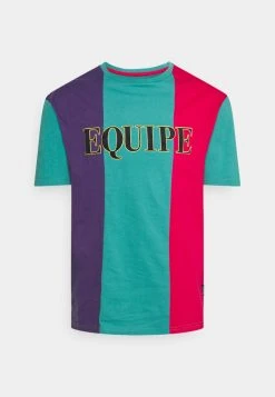 YOURTURN UNISEX - T-shirt Con Stampa - Purple/blue/red