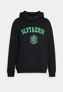 YOURTURN SLYTHERIN HOODIE UNISEX - Felpa Con Cappuccio - Black -Sconto YOURTURN in Italia cae8560d082548fd973708427b3911ce