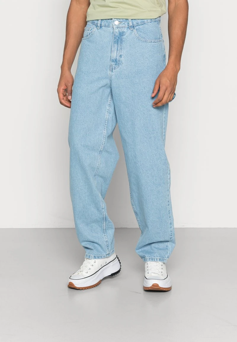 YOURTURN UNISEX BAGGY CARPENTER DENIM - Jeans Baggy - Light Blue Denim 3 YOURTURN UNISEX BAGGY CARPENTER DENIM - Jeans Baggy - Light Blue Denim
