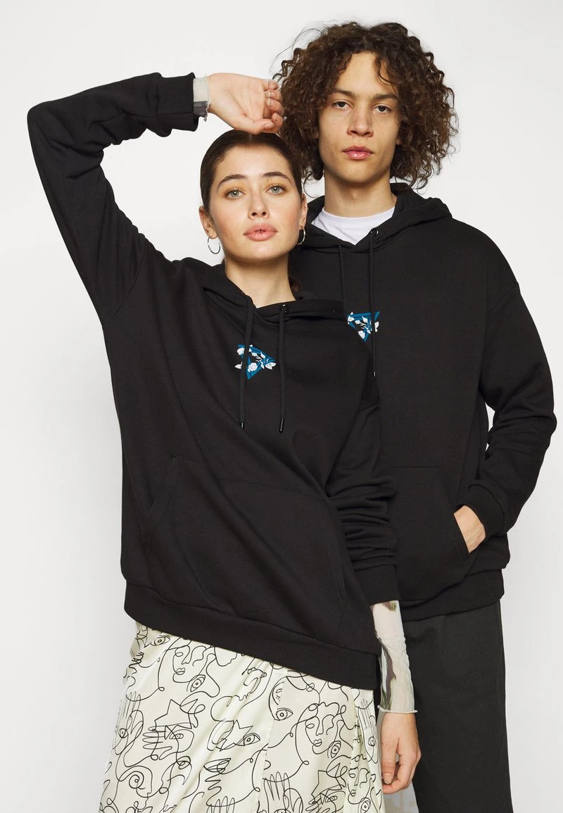 YOURTURN WINCENT WEISS UNISEX - Felpa Con Cappuccio - Black 5 YOURTURN WINCENT WEISS UNISEX - Felpa Con Cappuccio - Black - immagine 3