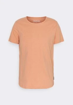 YOURTURN RAW EDGE UNISEX - T-shirt Basic - Brown