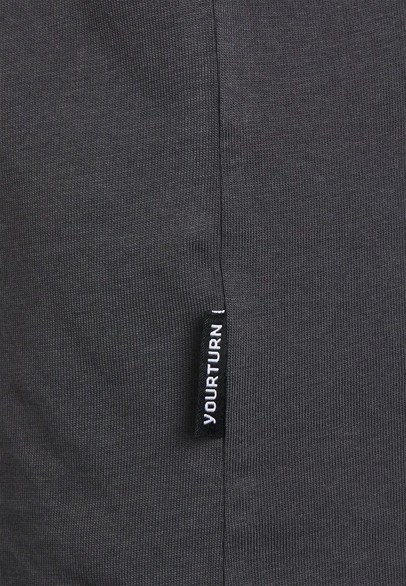 YOURTURN UNISEX - T-shirt Basic - Grey 8 YOURTURN UNISEX - T-shirt Basic - Grey - immagine 6