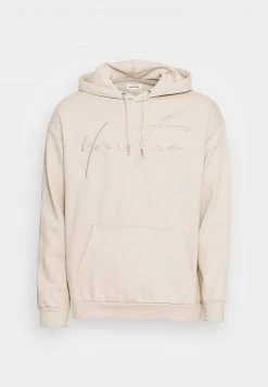 YOURTURN BOLD BRANDING HOODIE UNISEX - Felpa Con Cappuccio - Beige -Sconto YOURTURN in Italia d164d11535be49a79e6ad448f736f9d9