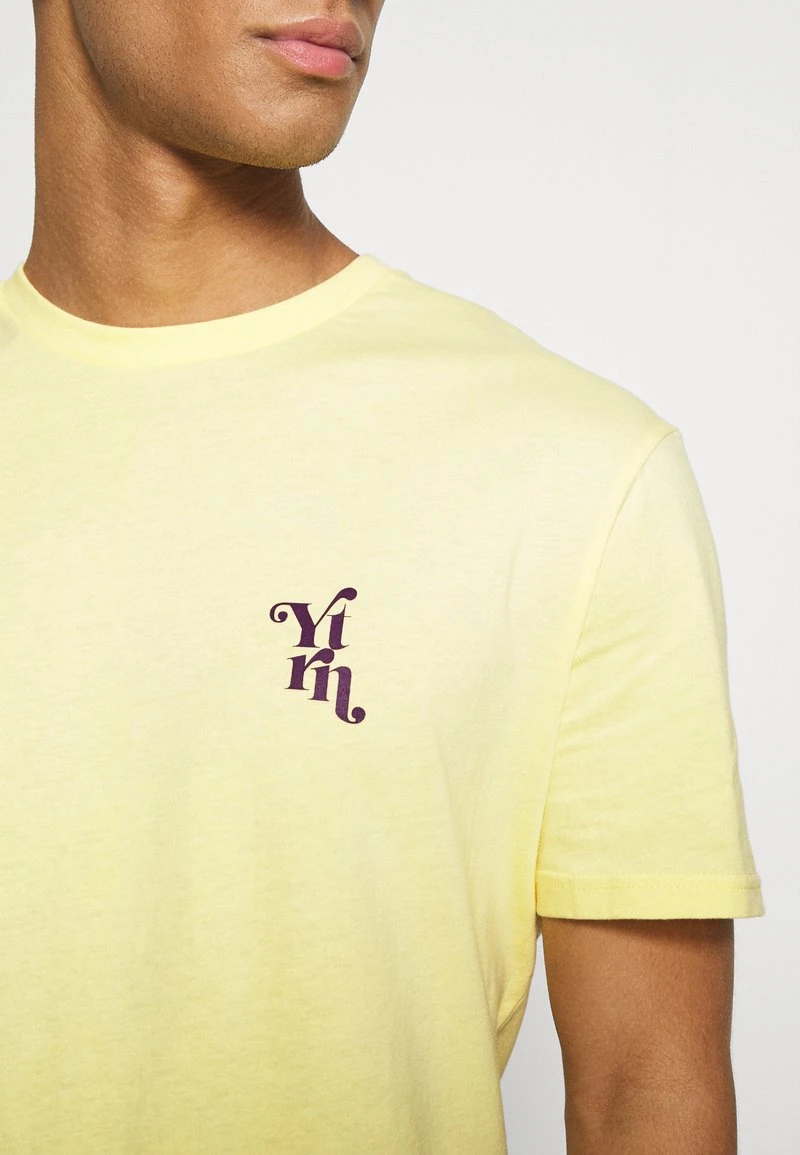 YOURTURN UNISEX - T-shirt Con Stampa - Yellow 7 YOURTURN UNISEX - T-shirt Con Stampa - Yellow - immagine 5