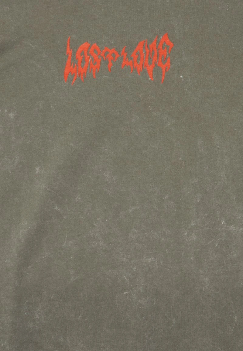 YOURTURN UNISEX - T-shirt Con Stampa - Olive 5 YOURTURN UNISEX - T-shirt Con Stampa - Olive - immagine 3